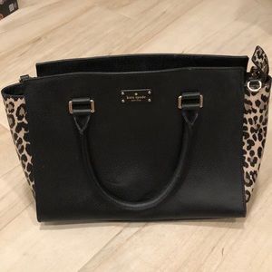 Kate spade ♠️ leopard print purse